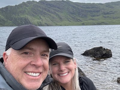 Chris and Paulette: Adding a 'Little Something Irish' to Their Days.