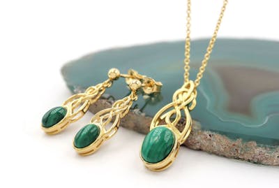 Malachite: a rare and vivid green gemstone