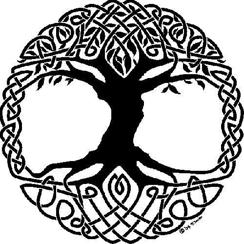 simple celtic tree