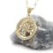 Womens Yellow Gold Tree of Life Necklace. Picture Of The Back. - Gallery