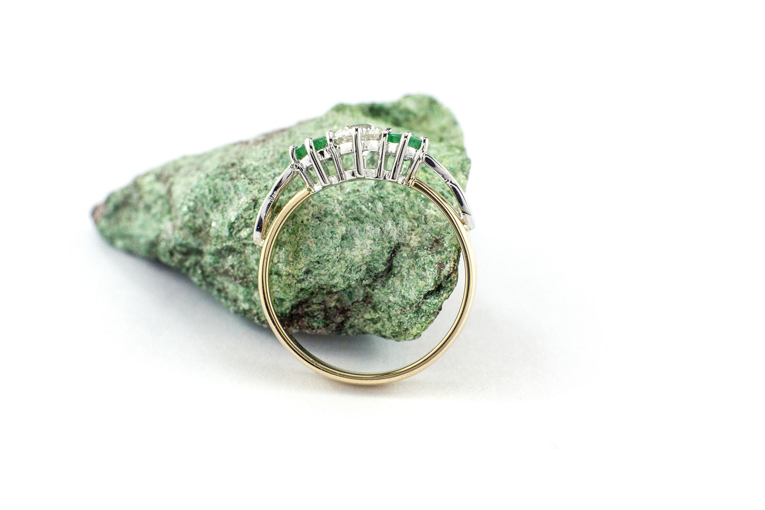 Three Stone Trinity Knot Engagement Ring, From… | My Irish Jeweler