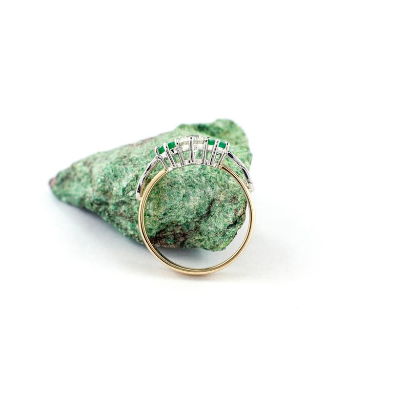 Three Stone Trinity Knot Engagement Ring, From… | My Irish Jeweler