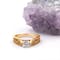 Womens Florentine Celtic Warrior 0.50ct Lab Grown Diamond Ring in Real 14K Yellow Gold - Gallery