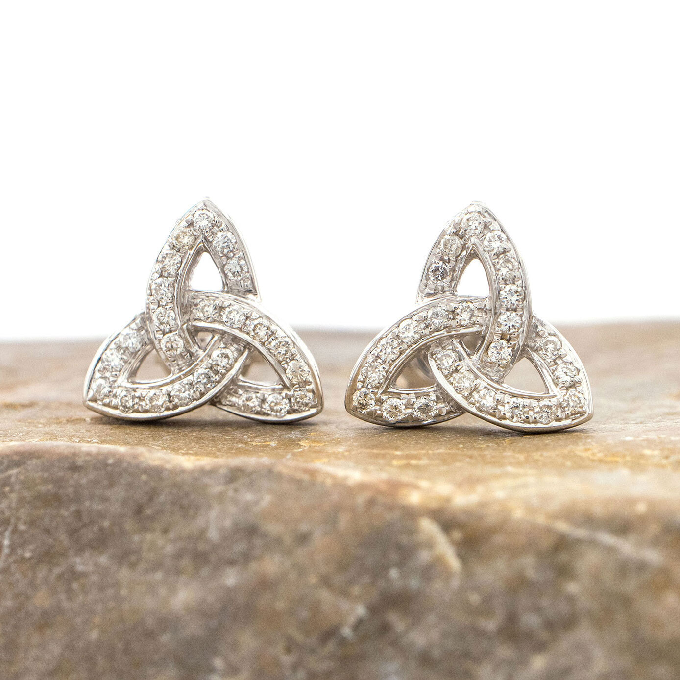 Trinity on sale knot earrings