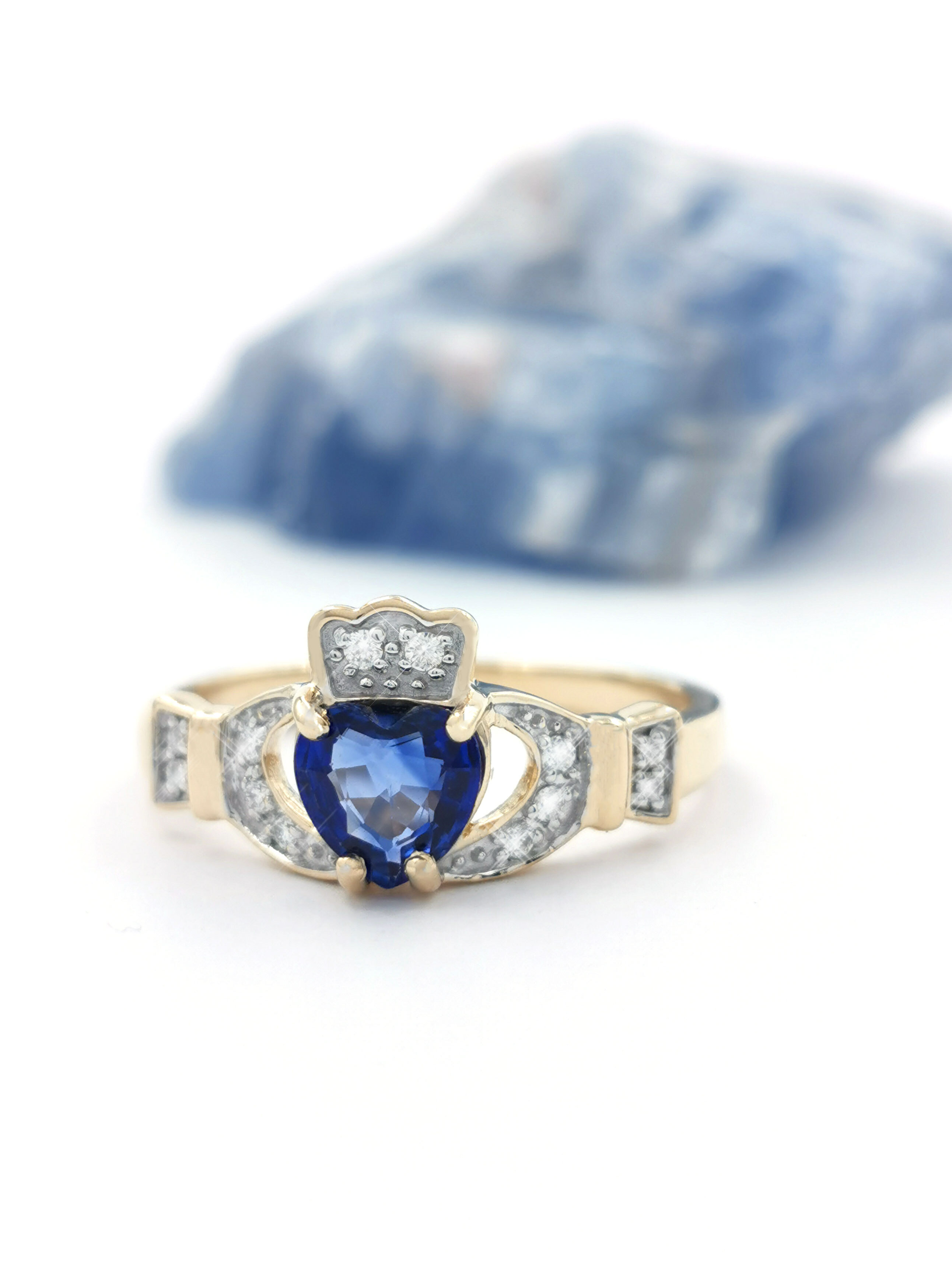 Claddagh Engagement Ring