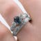 Womens Claddagh Ring in 14K White Gold - Gallery