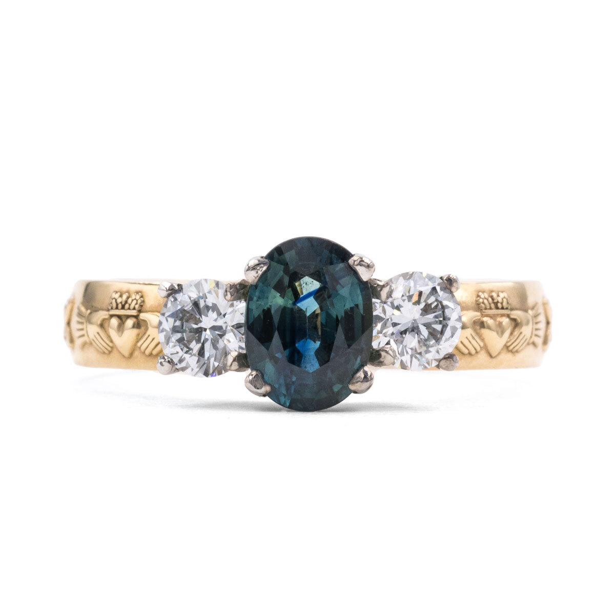 Claddagh Celtic Trilogy Ring