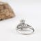 Striking 14K White Gold Claddagh 3.0mm Ring With a Polished Finish For Women - Gallery