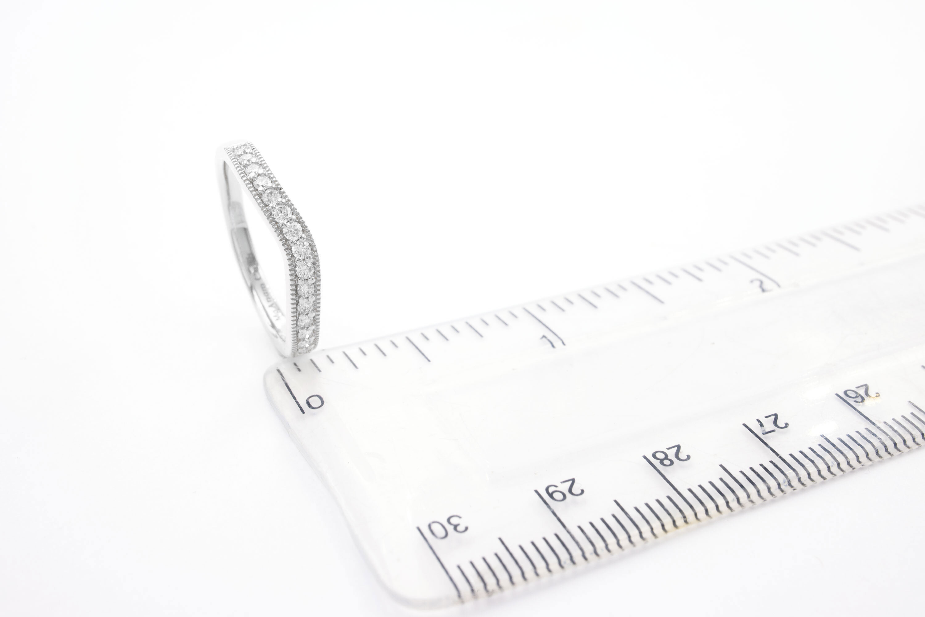 Gorgeous 14K White Gold Mo Anam Cara Ring For Women