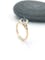 Womens Trinity Knot 0.50ct Natural Sapphire Ring in Real 18K Yellow Gold - Gallery