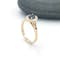 Womens Trinity Knot 0.50ct Natural Sapphire Ring in Real 18K Yellow Gold - Gallery