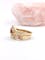 Romantic 14K Yellow Gold Claddagh Ring For Women. Side View. - Gallery