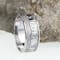 Mens Claddagh 9.3mm Ring in Real 14K White Gold - Gallery