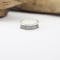 Mens Oxidized Sterling Silver Newgrange 6.5mm Ring - Gallery