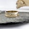 Irish 18K Yellow Gold Claddagh 8.0mm Ring For Men - Gallery