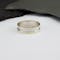 Authentic White Gold & Yellow Gold Ardagh Chalice & Celtic Knot 5.5mm Ring. Pictured Flat. - Gallery