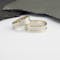Luxurious 14K White Gold & Yellow Gold Ardagh Chalice & Celtic Knot 5.5mm Ring. Pictured Flat. - Gallery