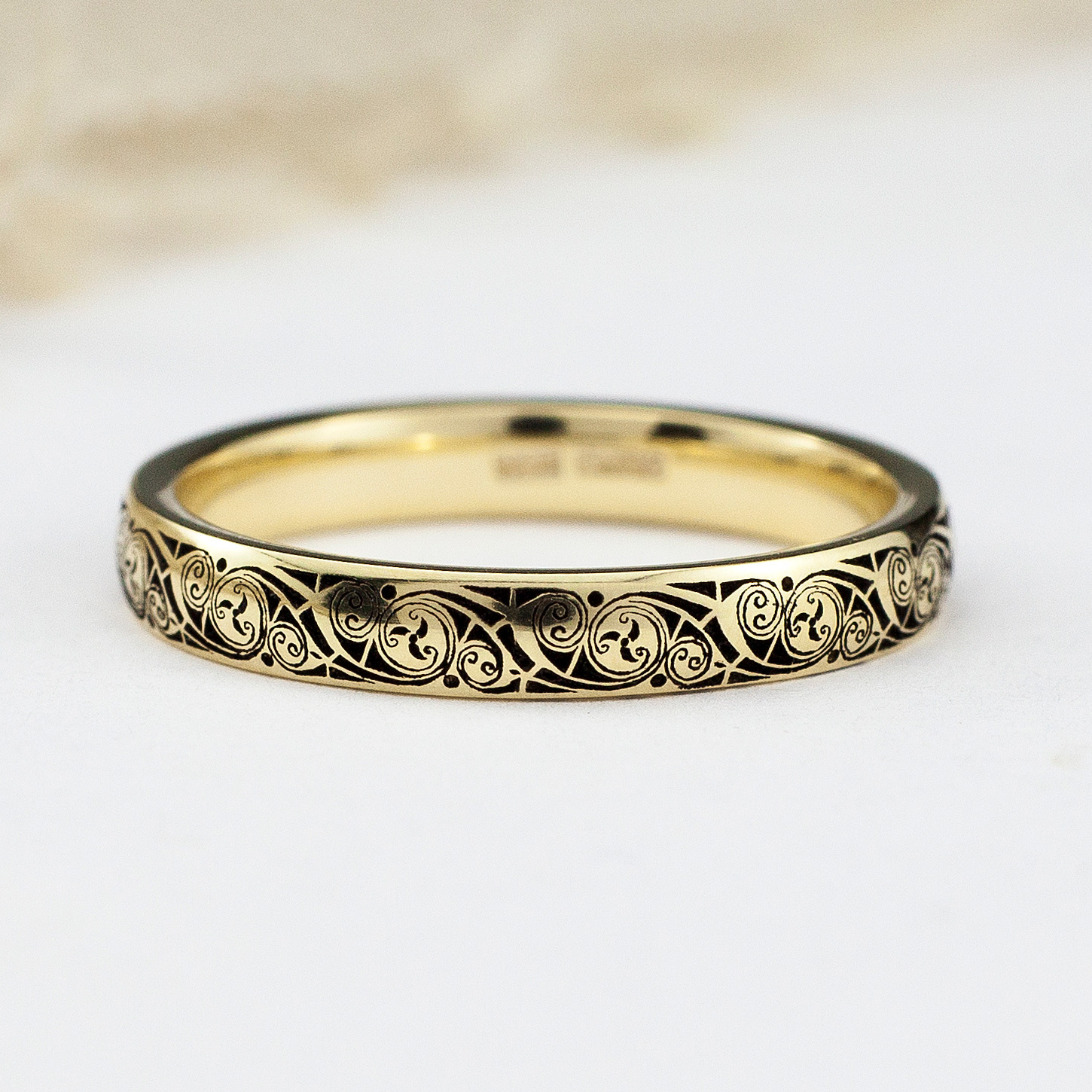 14K Yellow Gold - 3mm