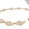 Gorgeous 9K Yellow Gold Claddagh Bracelet For Women - Gallery