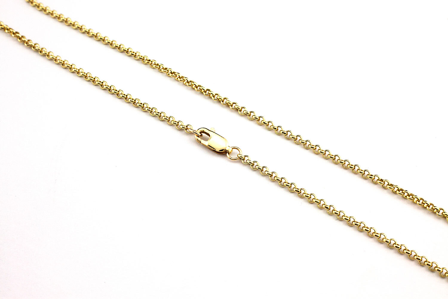 Classic Rolo Chain In 9k Gold, From Ireland | My Irish Jeweler