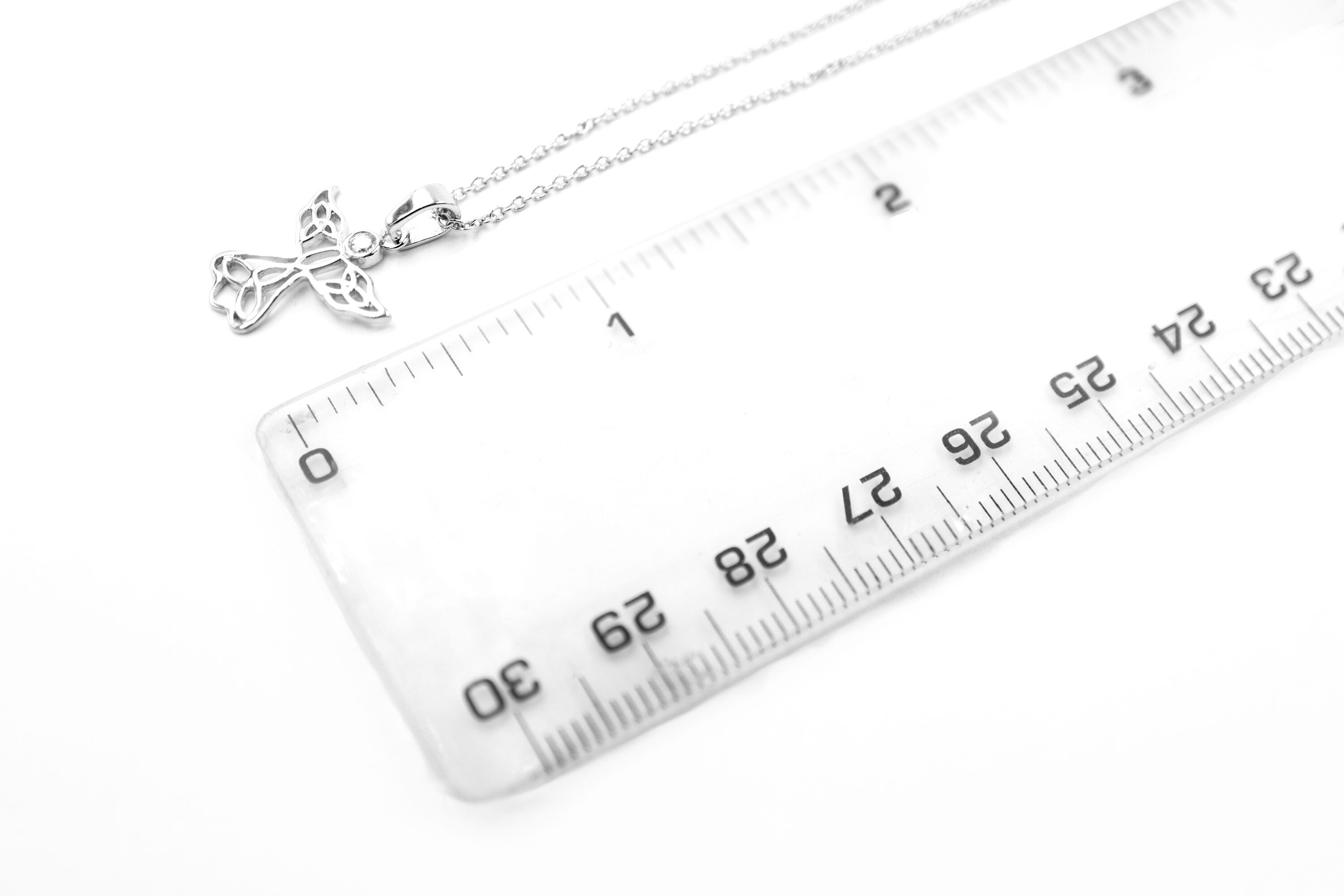 Kids Sterling Silver Trinity Knot Necklace