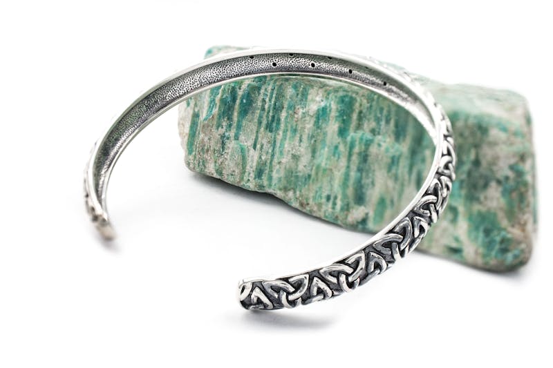 Irish Sterling Silver Trinity Knot Bracelet For Women