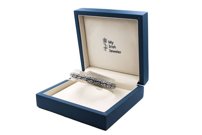 Genuine Sterling Silver Trinity Knot Bracelet For Women