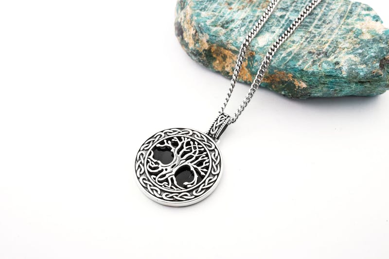 Authentic Sterling Silver Tree of Life Necklace