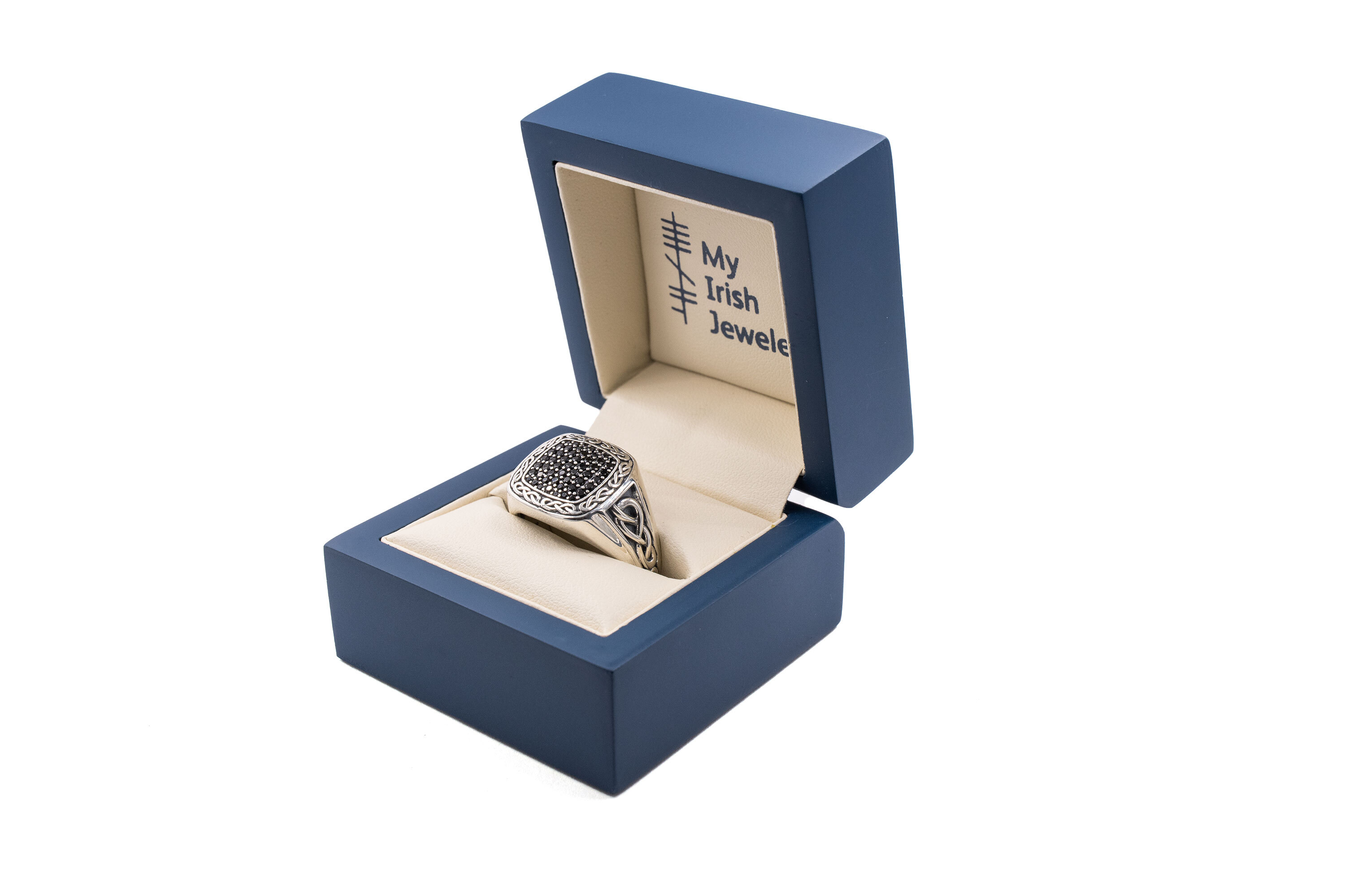 Real Sterling Silver Celtic Knot Gift Set For Men