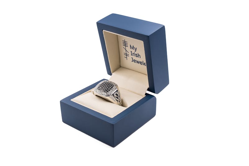 Real Sterling Silver Celtic Knot Gift Set For Men