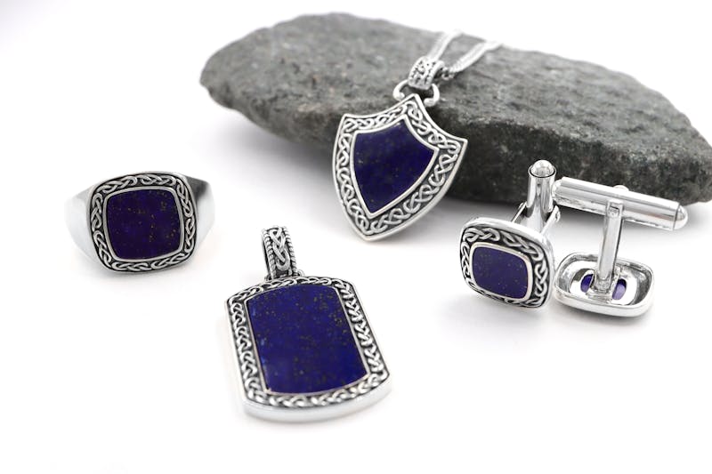 AT50 Lapis, Sterling or 14k Gold