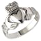 Gorgeous Platinum Claddagh Ring For Men - Gallery