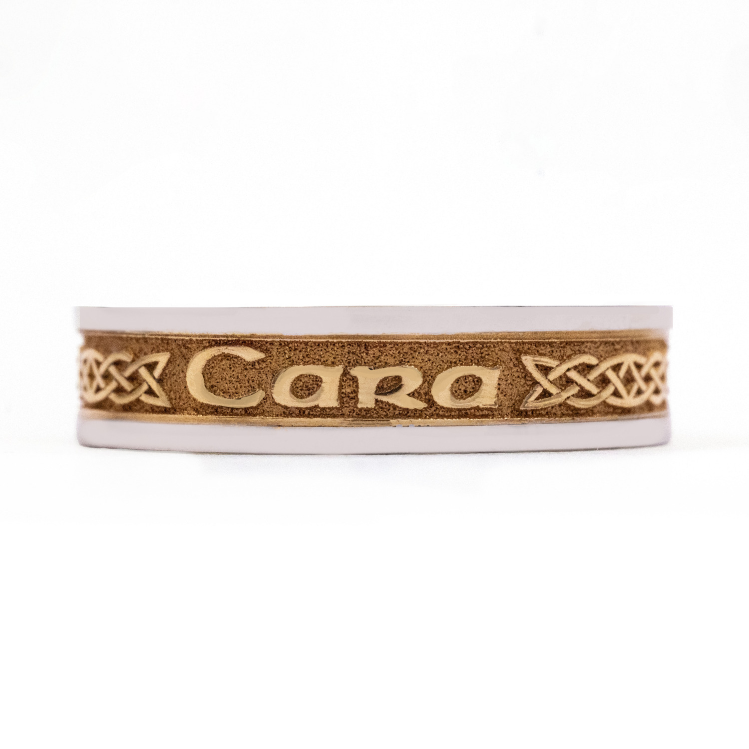 Two-Tone Mo Anam Cara Wedding Band