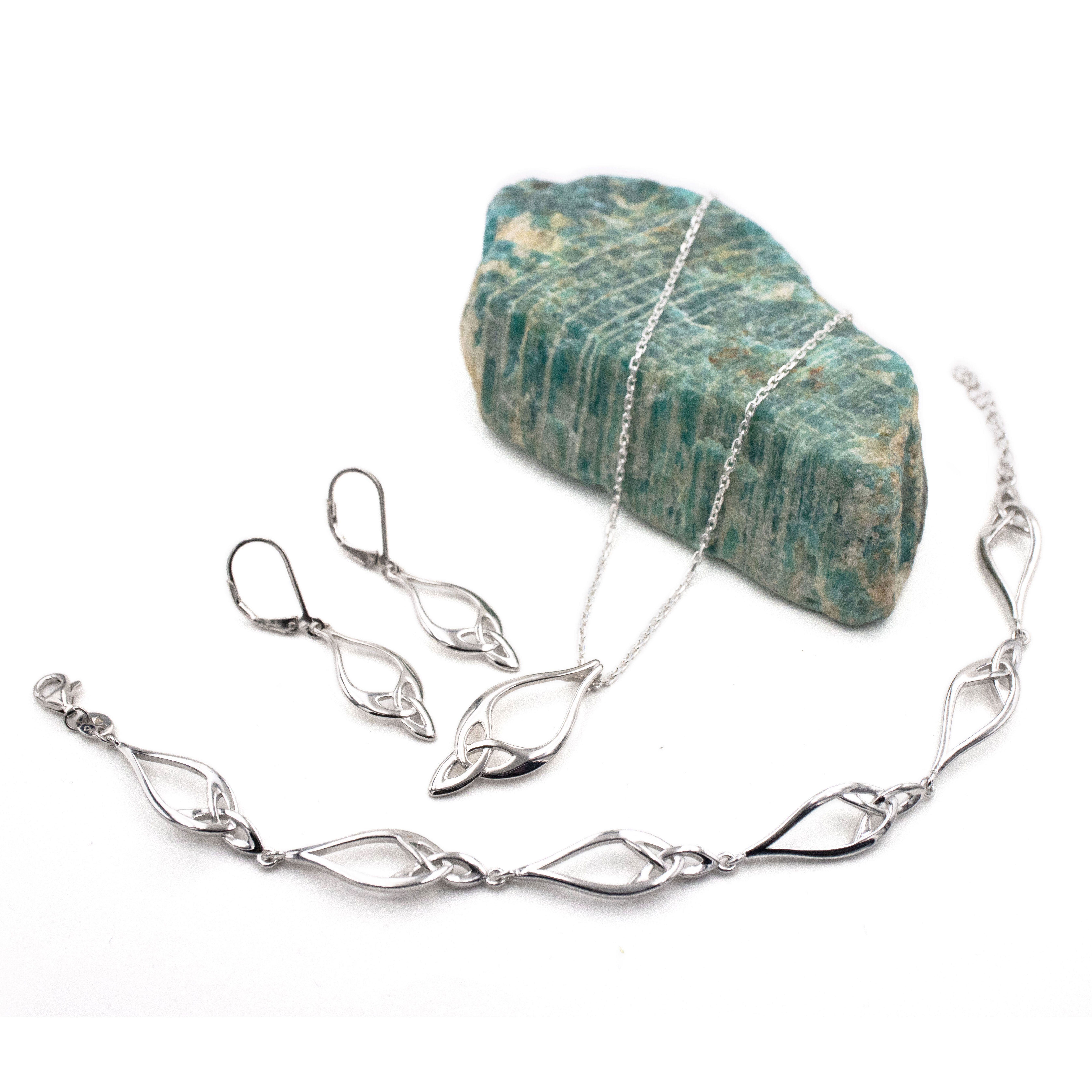 Bracelet, Necklace and Drop Earring Gift Set