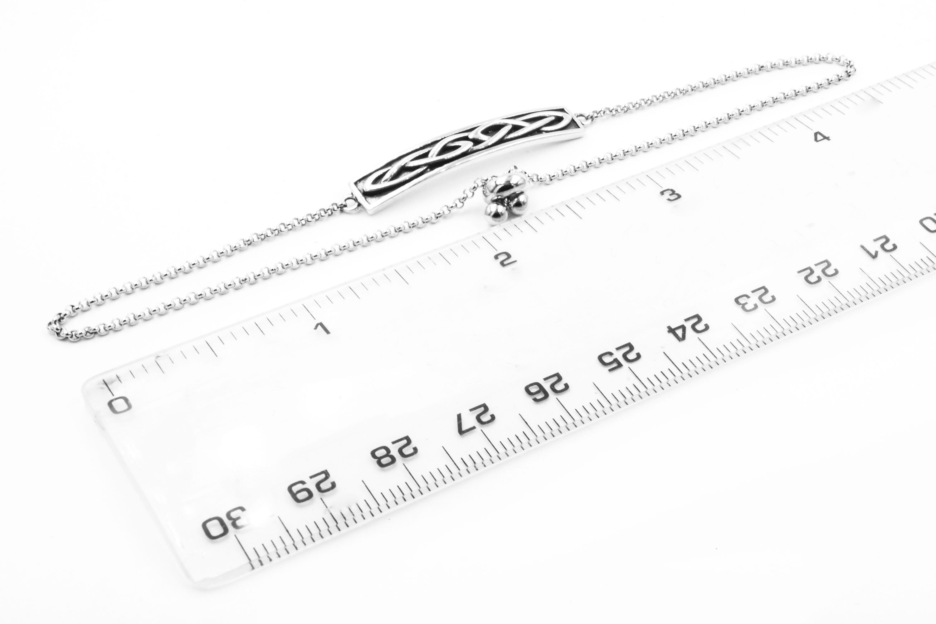 Authentic Sterling Silver Celtic Knot Bracelet For Women