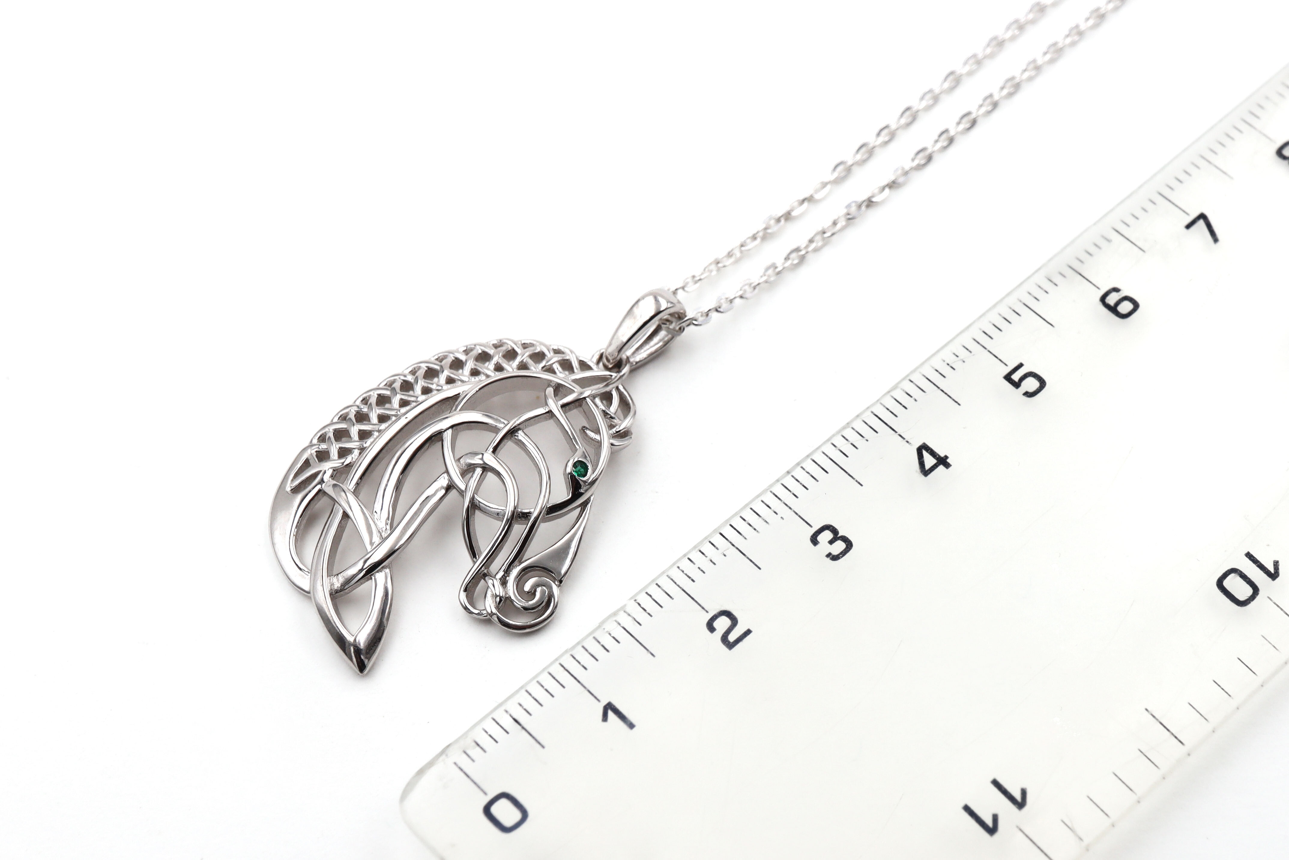 Celtic Horse Necklace Sku 25219 scale