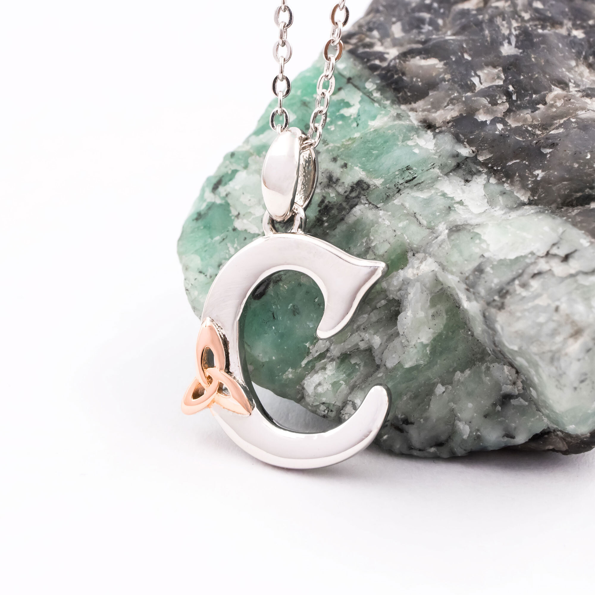 Sterling Silver Initial C