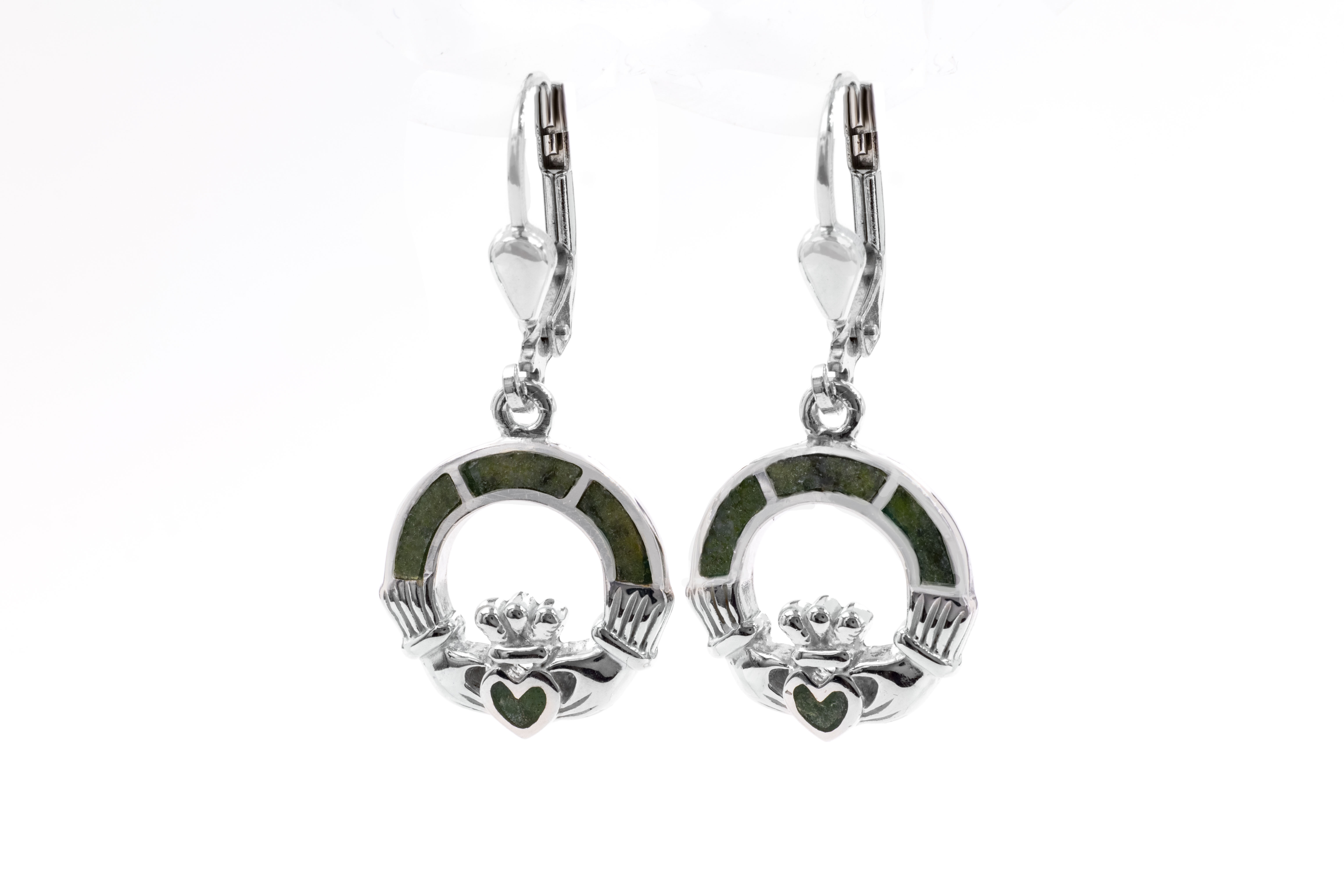 Real Sterling Silver Claddagh Gift Set For Women