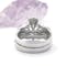 Striking Platinum Claddagh 9.0mm Ring For Women - Gallery