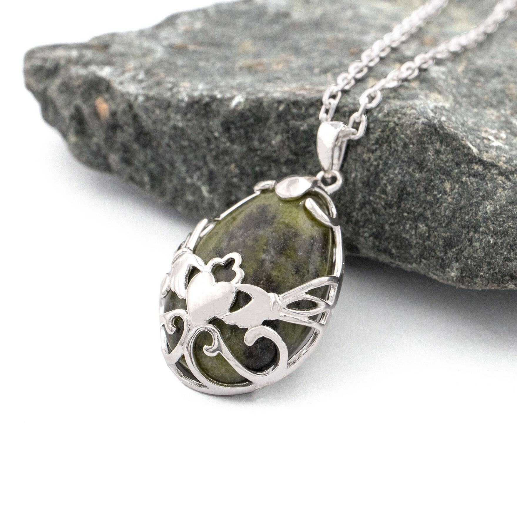 Connemara Claddagh Necklace