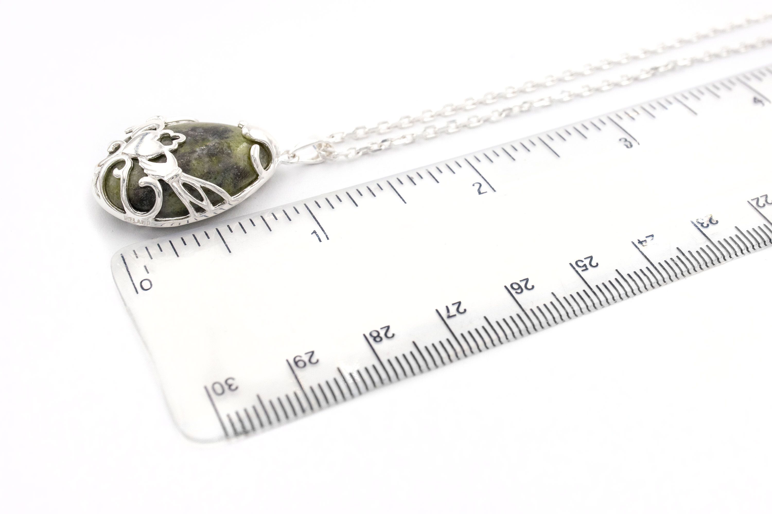 Genuine Sterling Silver Connemara Marble Gift Set For Women