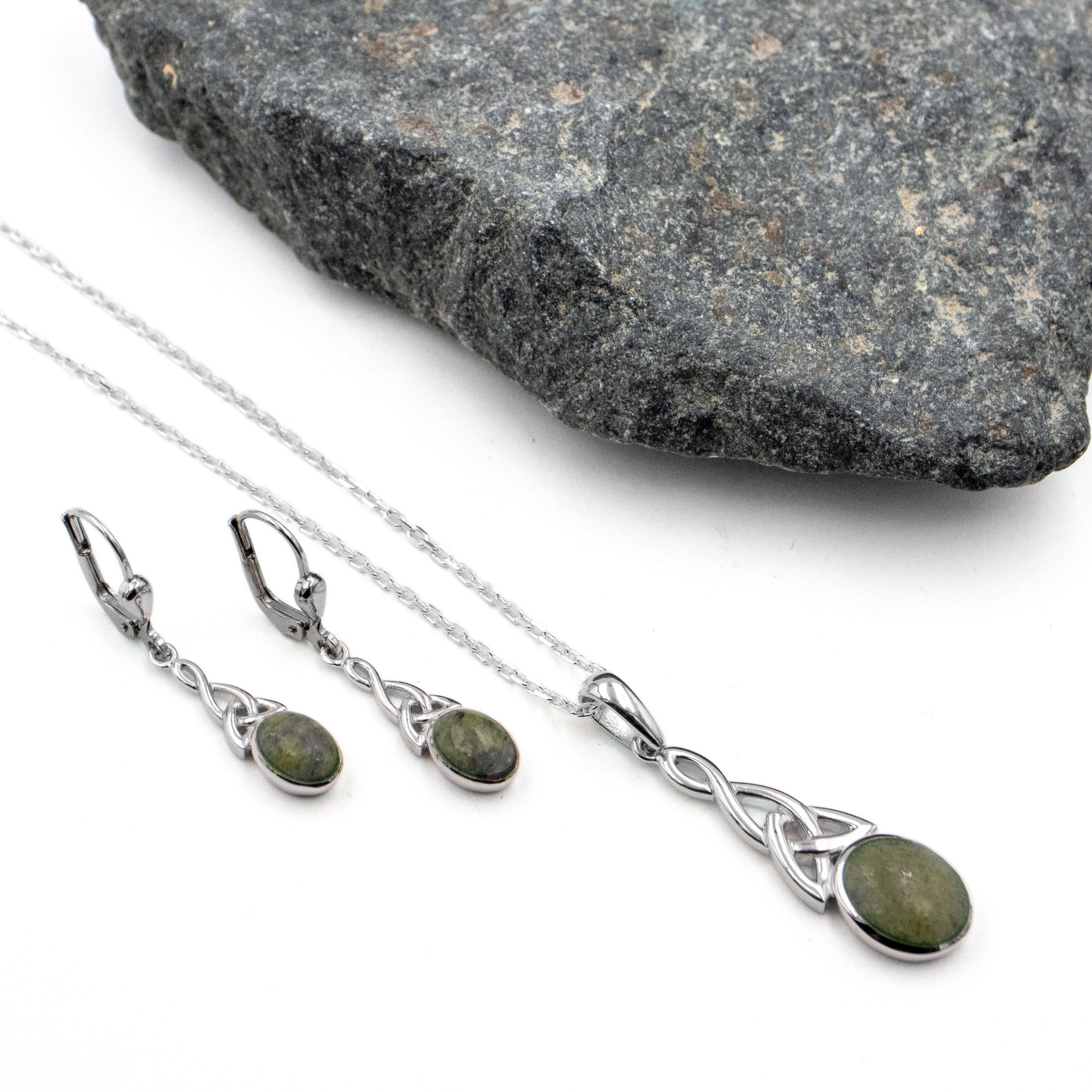 Drop Earring and Necklace Gift Set