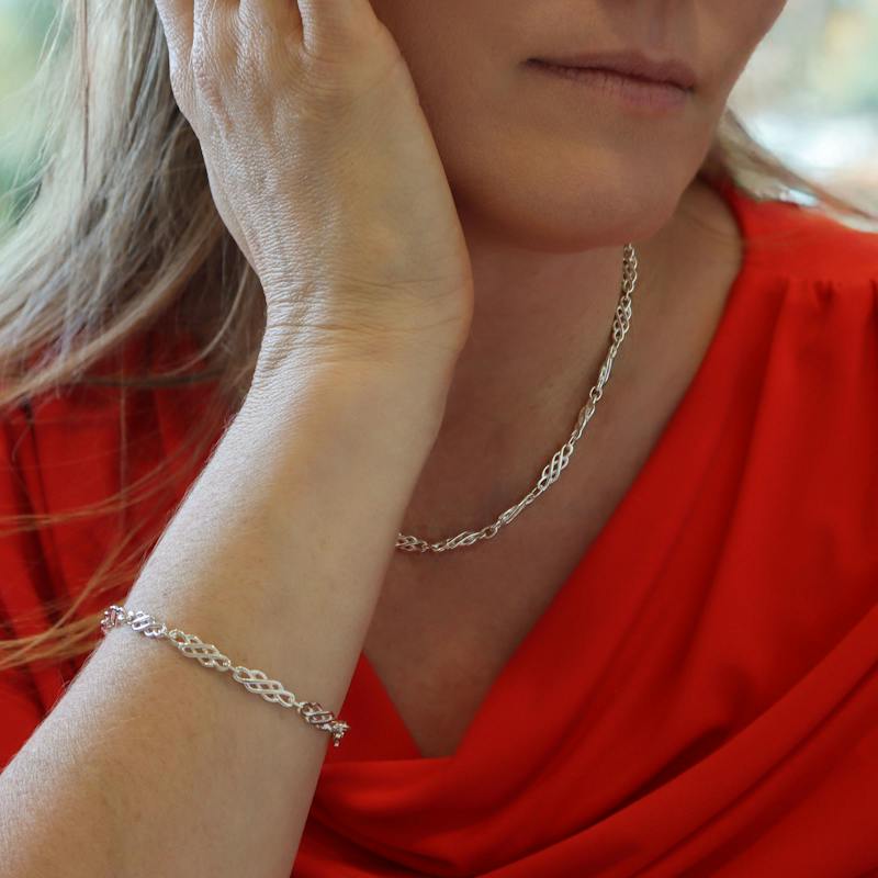 Handcrafted Celtic Chain and Bracelet, From Ireland | My Irish Jeweler