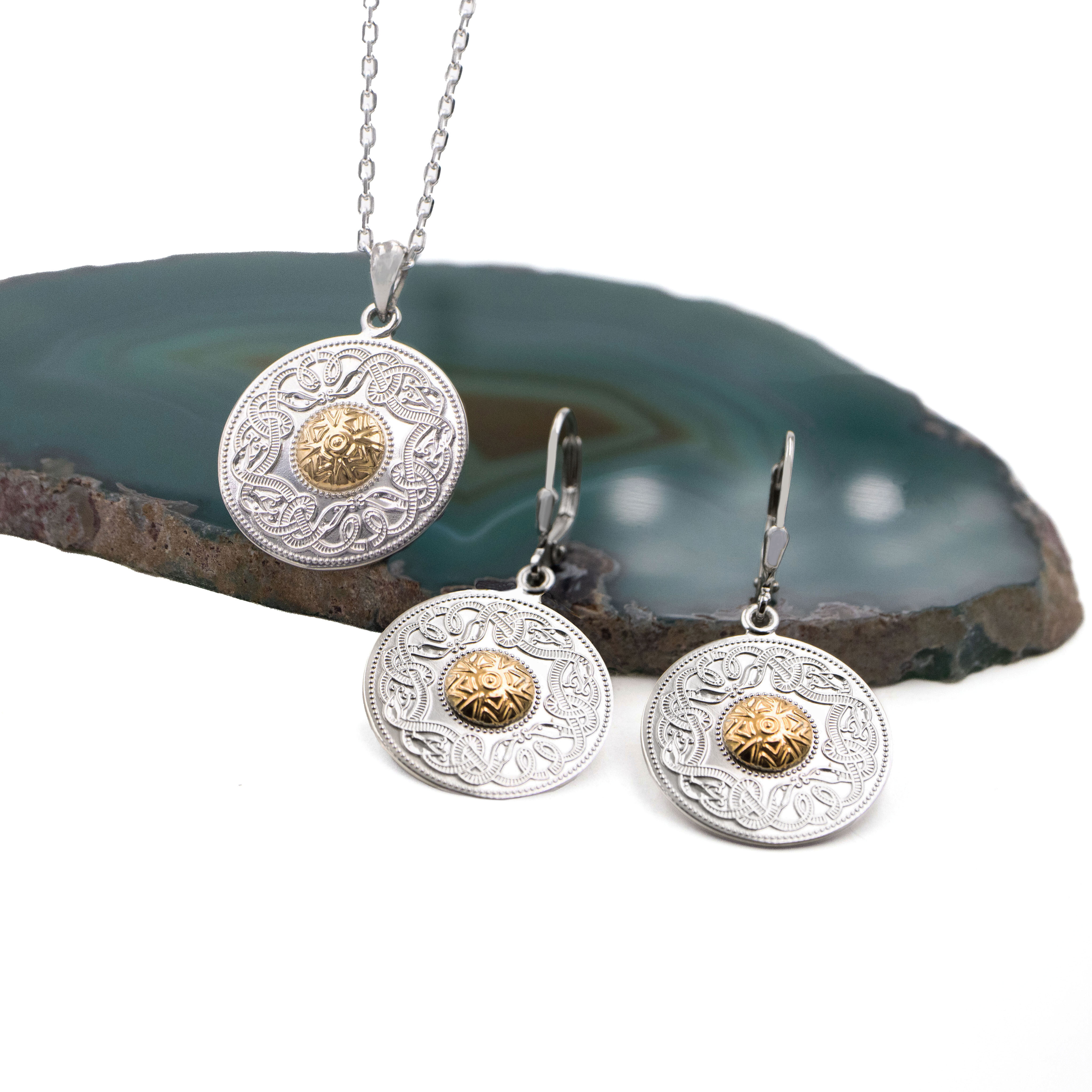 Medium Necklace & Earrings