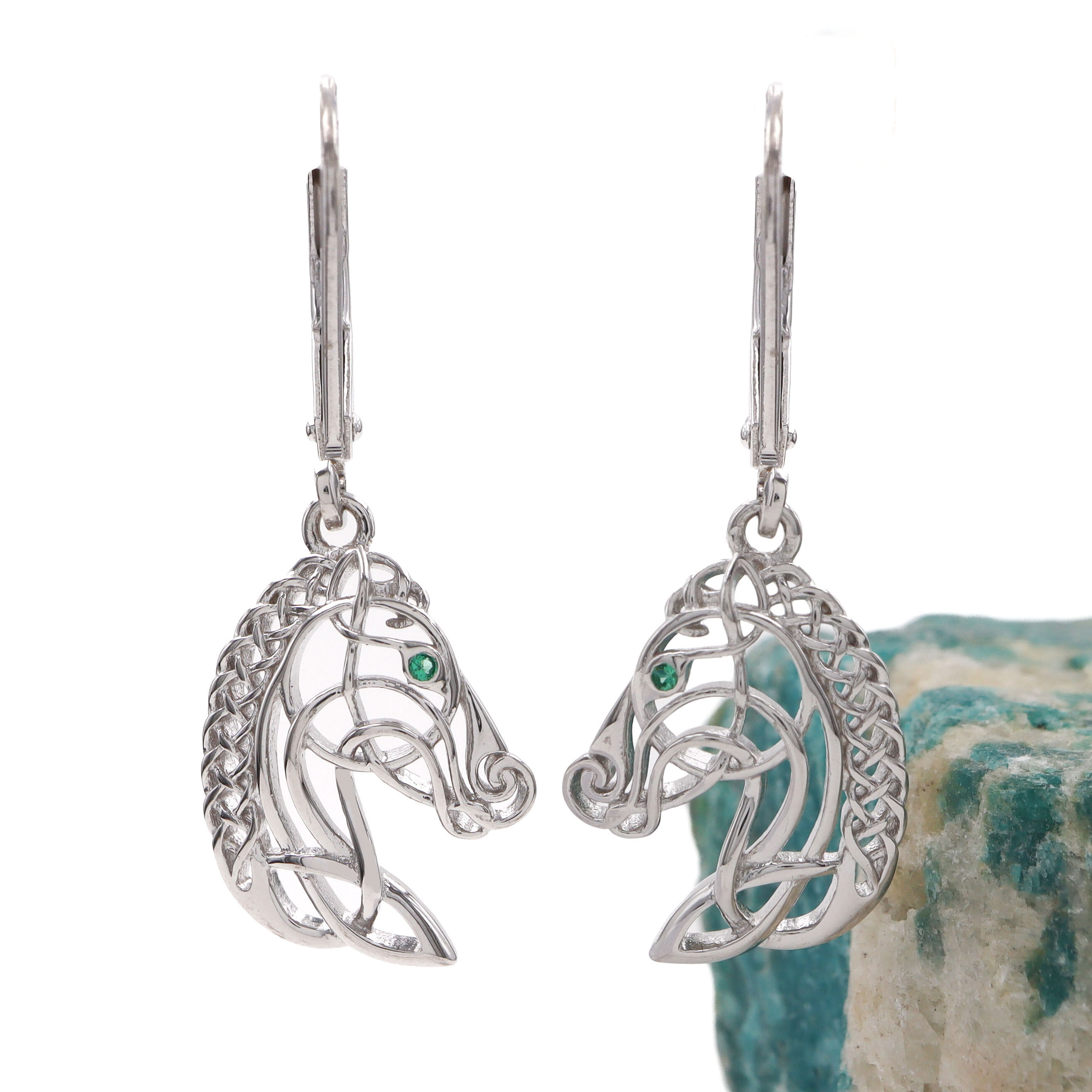 Celtic Horse Earrings