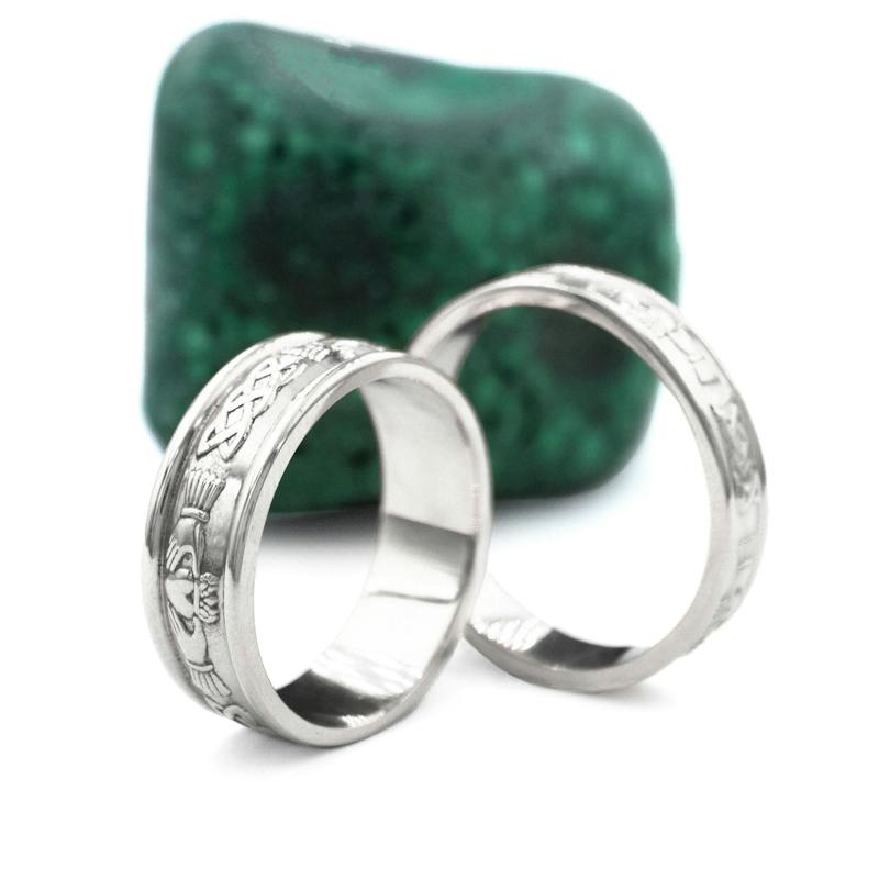 Claddagh Celtic Couples Ring Set, From Ireland | My Irish Jeweler