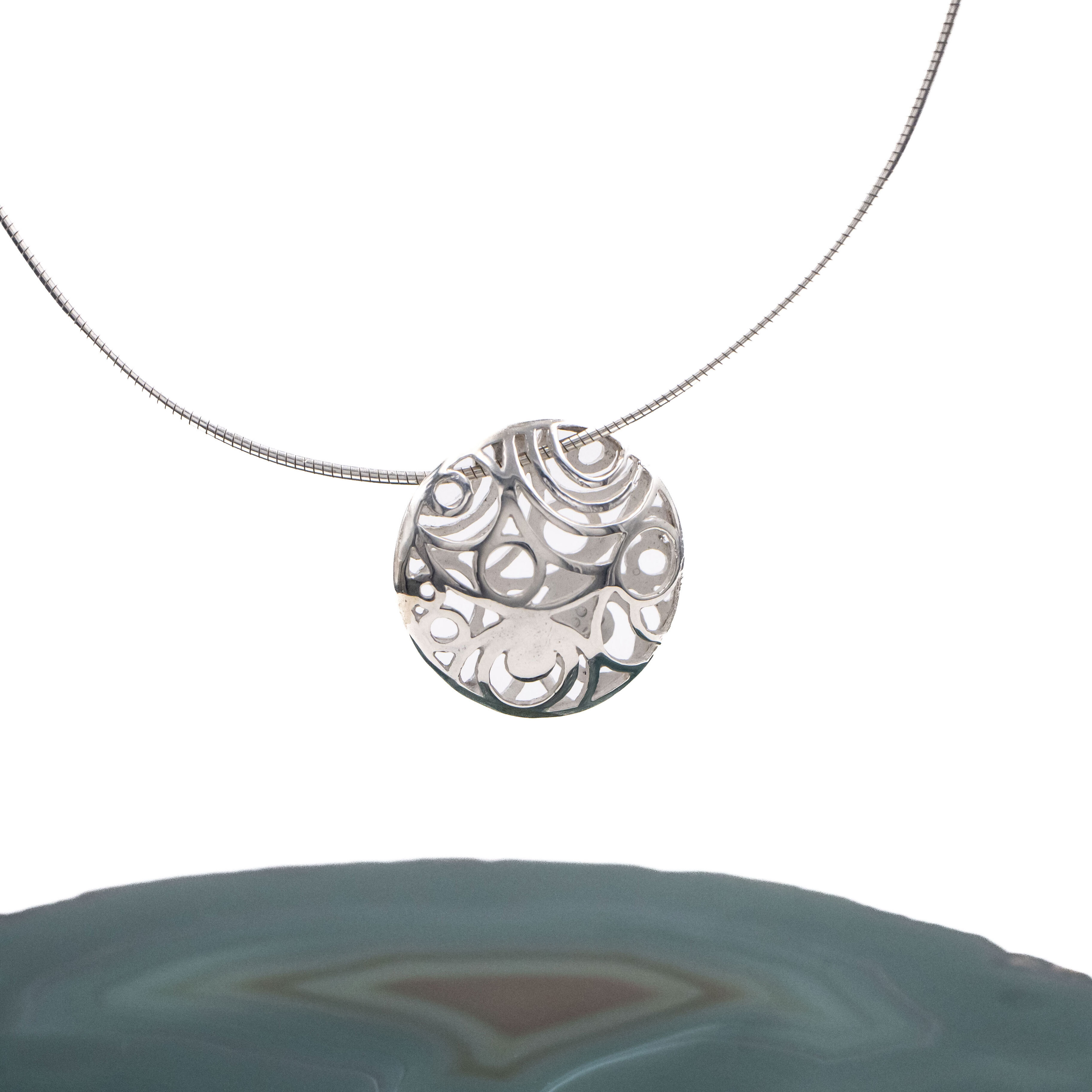 Handcrafted Double Sided Lios Necklace