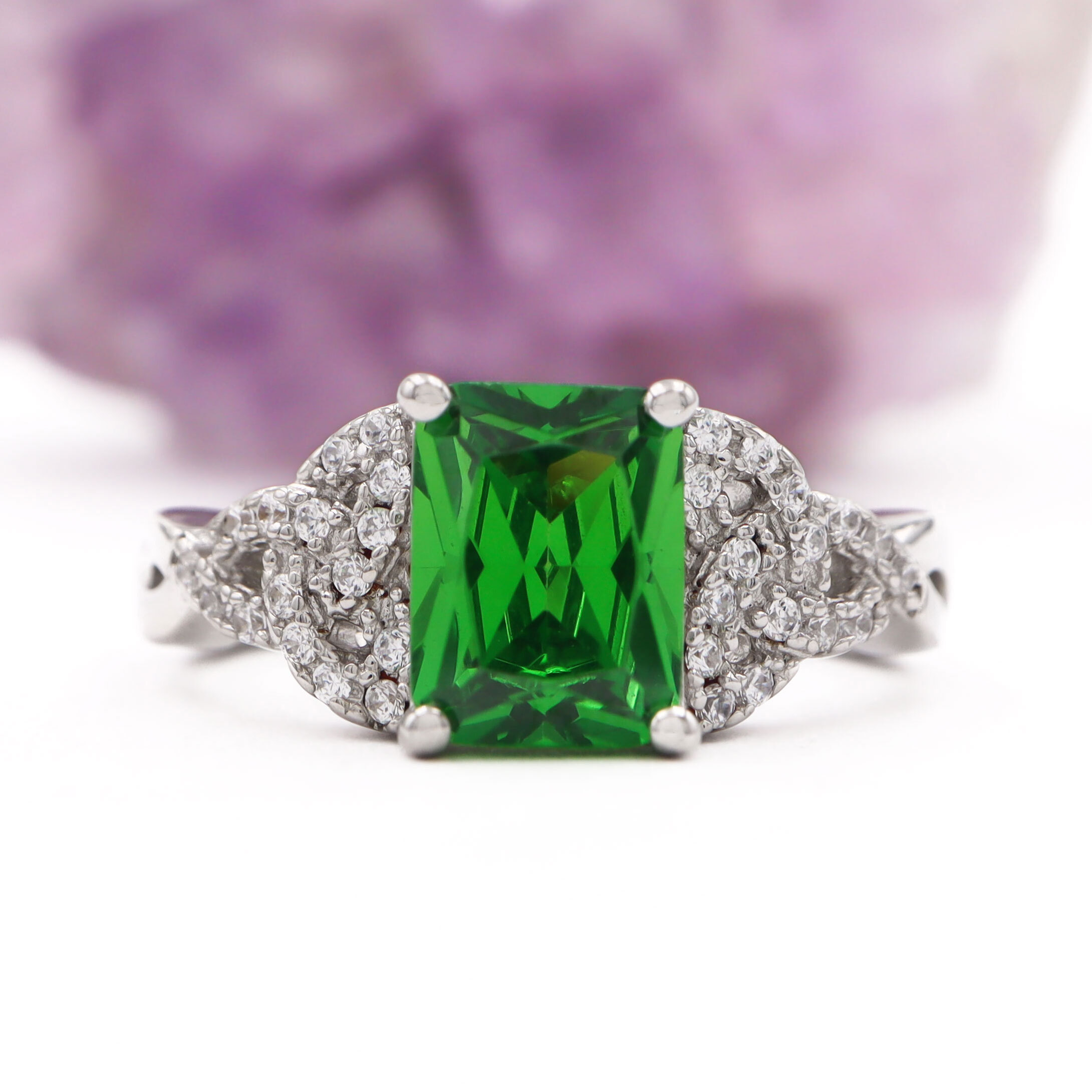 Real Sterling Silver Trinity Knot Ring For Women