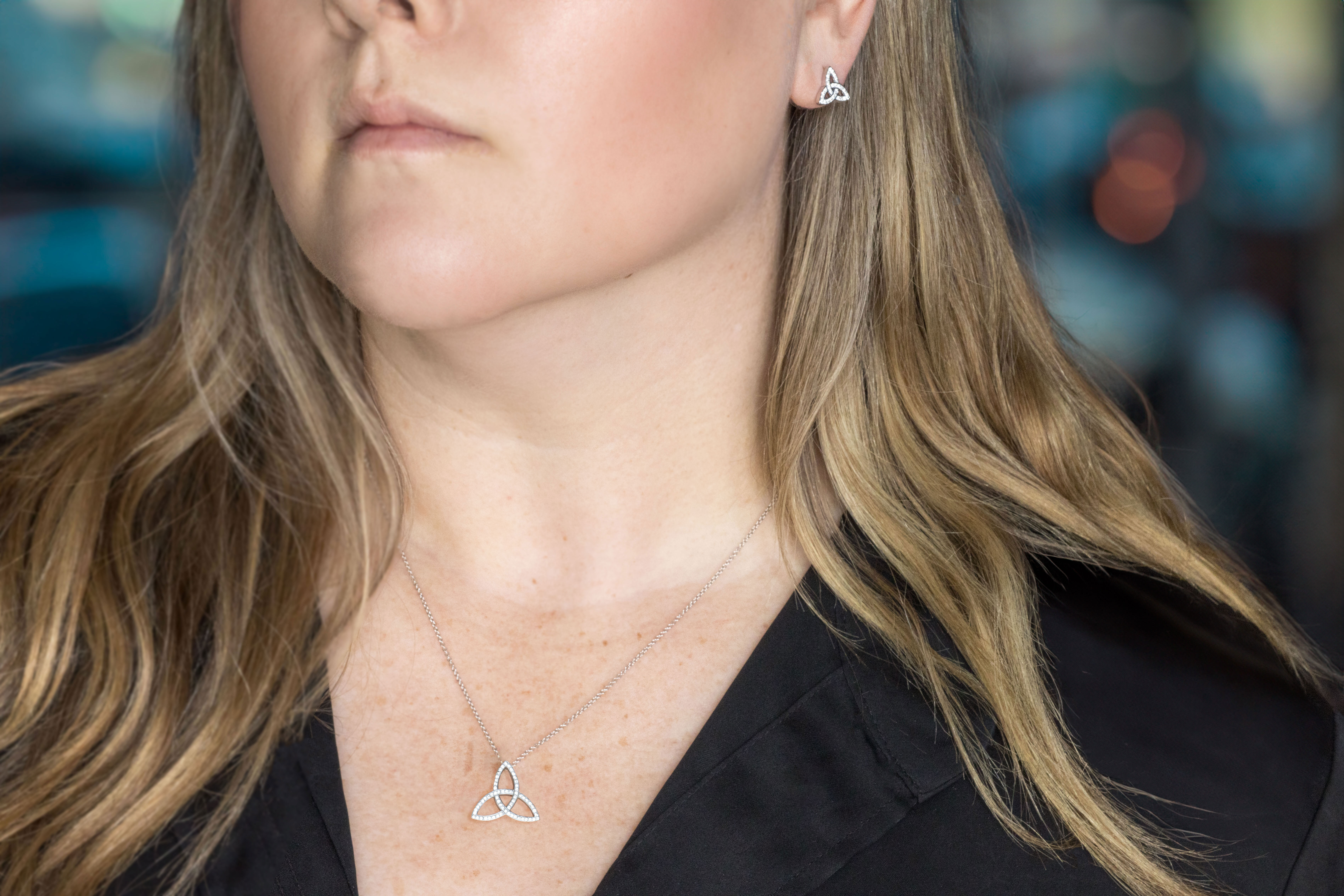 Elegant Trinity Knot Gift Set, From Ireland | My Irish Jeweler