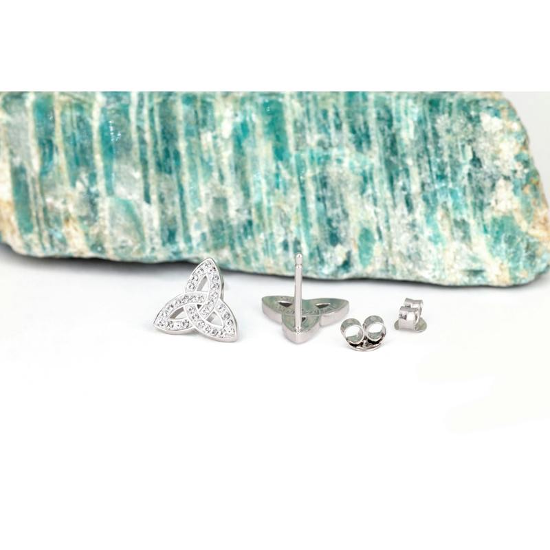 Trinity Set Elegant Trinity Knot Jewellery Gift Set, From… | My Irish Jeweler